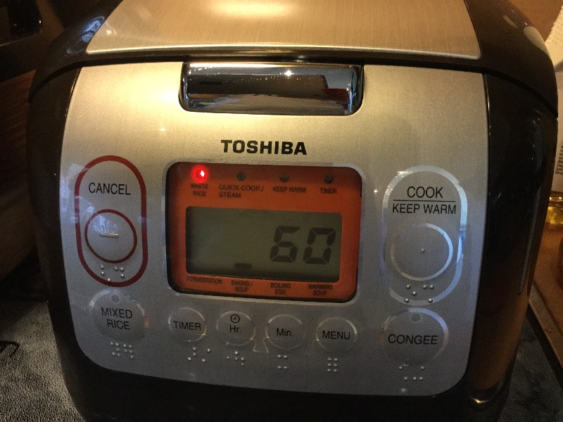 Multicooker Toshiba RC-18NMFR and RC-10NMFR