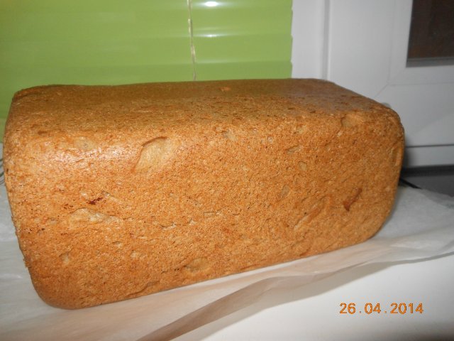 Darnitsky bread with leaven (GOST)