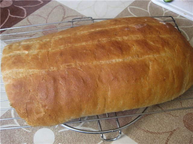 Very simple wheat bread
