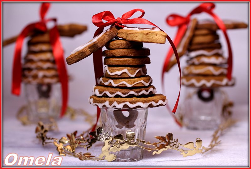 Christmas cookies "Yolka" and "Kolokolchik"