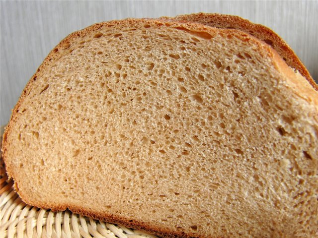 خبز القمح الجاودار مع خردل ديجون