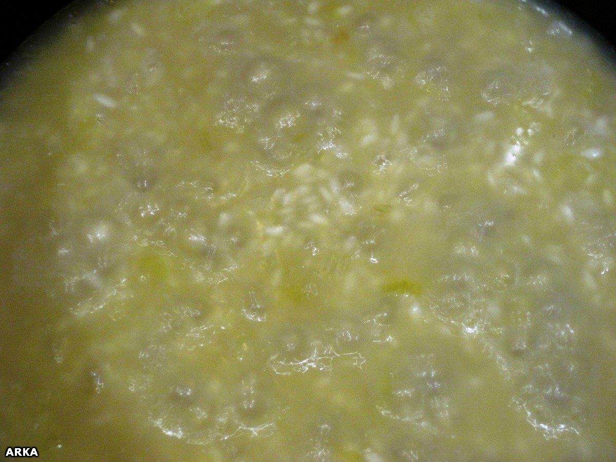 ريزوتو مع بلح البحر في طباخ متعدد الطهي Redmond RMC M4502