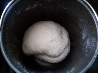 خبز القمح دسم في صانع الخبز