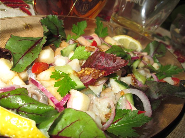 Hering ceviche