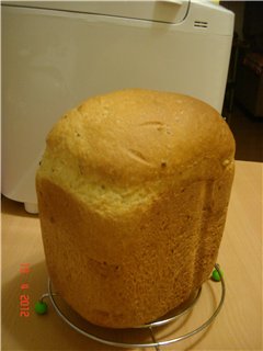 Panasonic SD-2501. Jajeczny chleb.