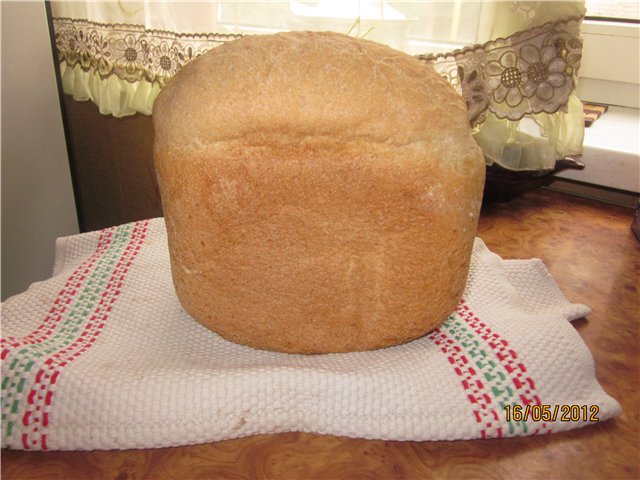 باناسونيك SD-2502. خبز أبيض سادة