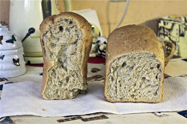 Bardzo prosty chleb na co dzień z mąką żytnią