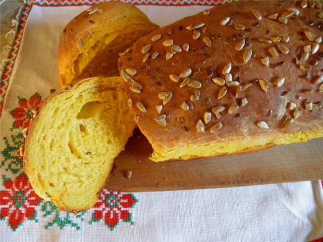 Wheat Pumpkin Bread