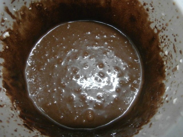 Chocoladetaart in de magnetron