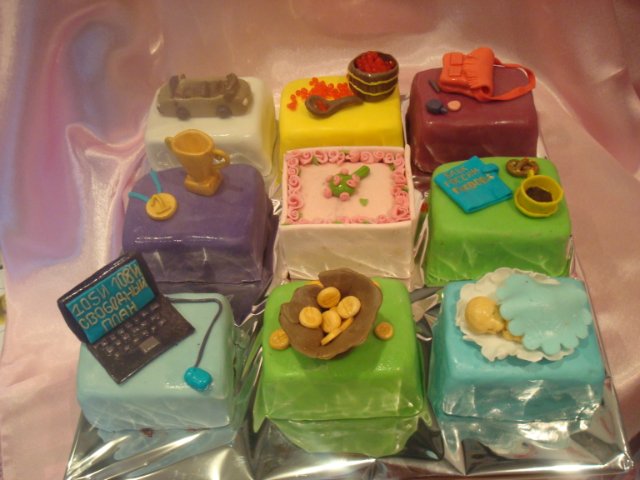 Various cakes