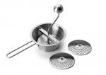 Sieve (electrical and mechanical) for cleaning