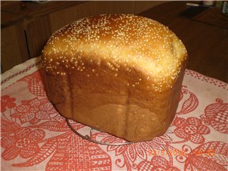 Hokkaido Milk Japanese Bread (Oven)