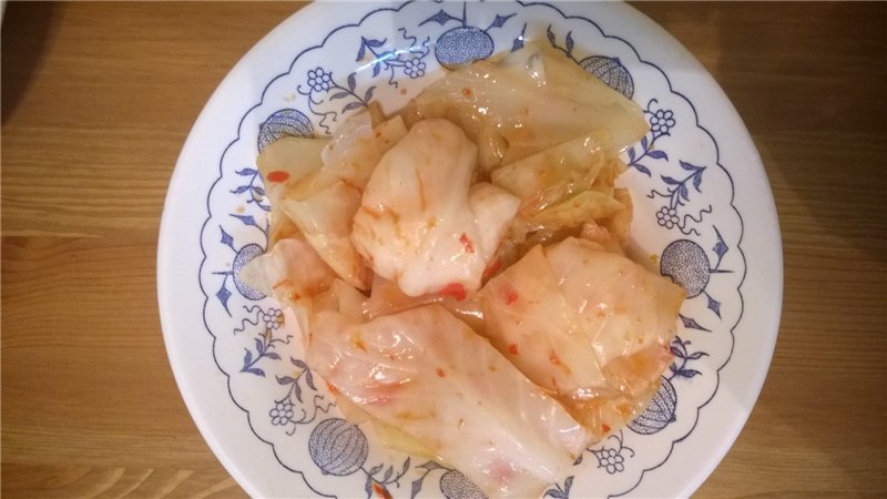 Chimcha (chimchi, kimchi ...), forma fácil de cocinar