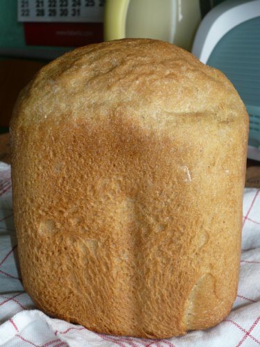 خبز القمح الكامل مع المياه الغازية (طريقة الإسفنج)