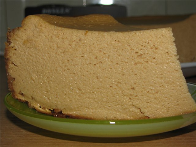 Cheesecake Air Cloud على جبنة الزبادي المنزلية في طباخ متعدد الوظائف Philips 3077/40