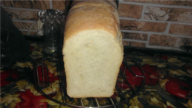 לחם לבן שקיעה