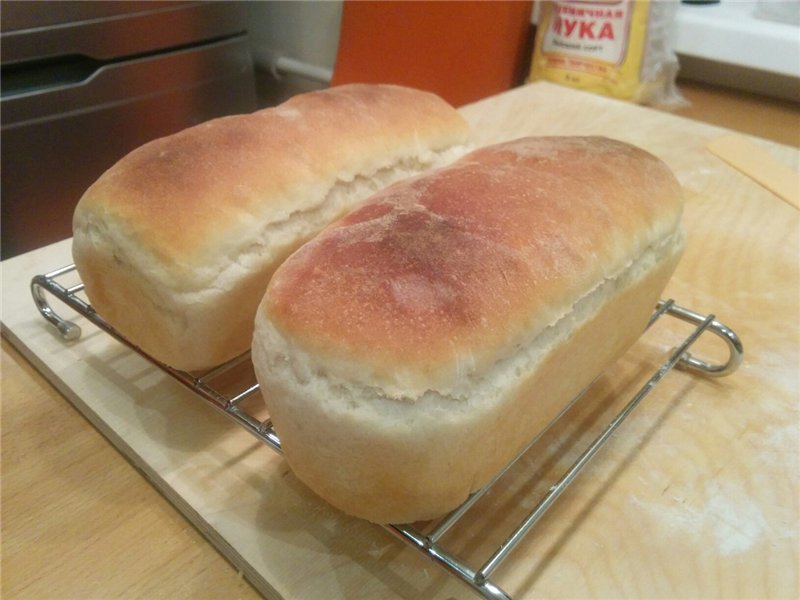 Pan blanco para todos los días (mini-horno Steba 28Eco Line)