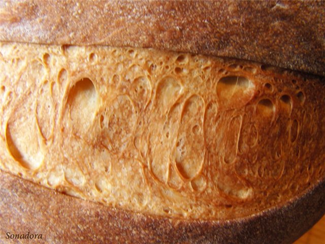 Brood Podmoskovny gemaakt van premium meel (GOST 27844-88)
