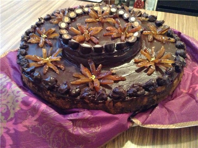 Ciasto Pijana wiśnia w czekoladzie
