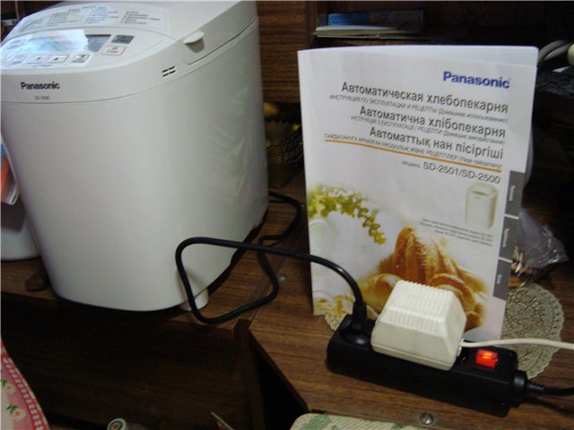 Panasonic SD-2500, SD-2501, SD-2502 (2)