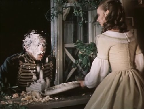 Meringue cake from the movie Say a word about the poor hussar