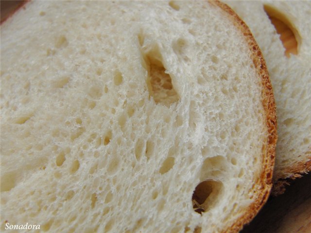 Pan vienés de Richard Bertinet en una máquina de pan
