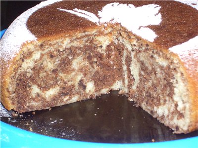 עוגת זברה (מההוראות למולטי-קוקר המותג)
