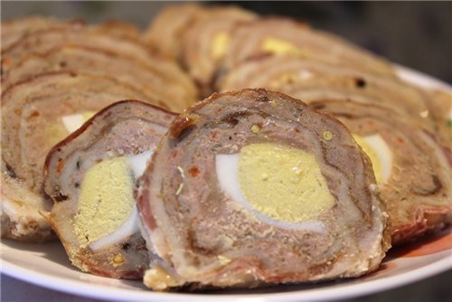 Minced meat rolls Nakhodka