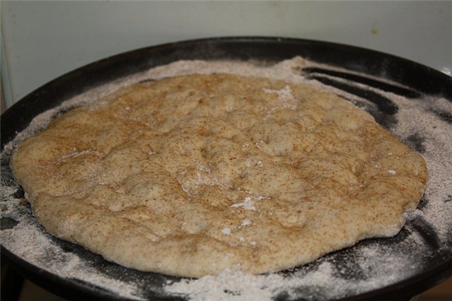 Ciabatta (kneading in a bread maker)