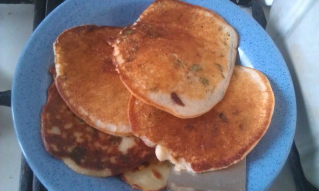 Pancakes Kefir-Parsley