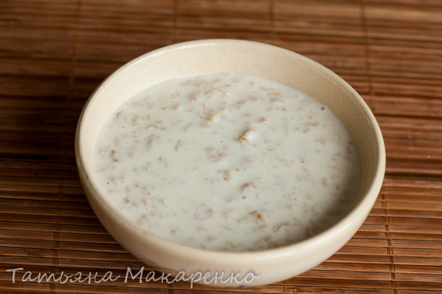 Milk porridge from 4 cereal flakes (multicooker - pressure cooker Brand 6051)