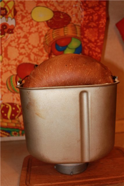 Torta monástica, adaptada para máquina de pan