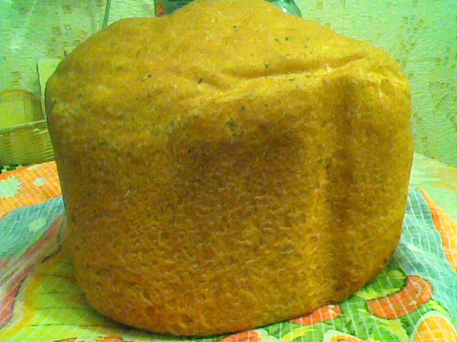 Chleb pszenny z motywami włoskimi