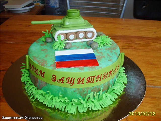 Military cakes