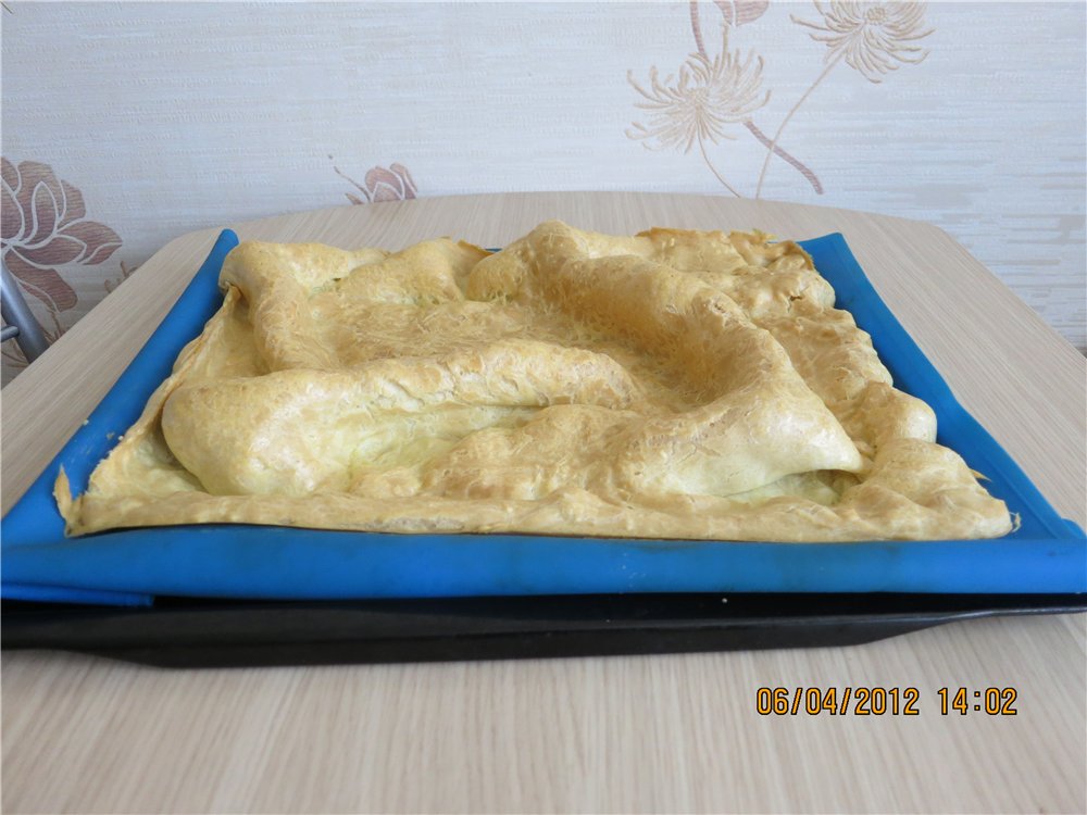 Focaccia dolce e formaggio Almoishavena (Almoixаvena Moixаvena)