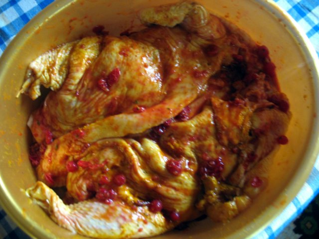 Pollo en una manta (multicocina Marca 37502)
