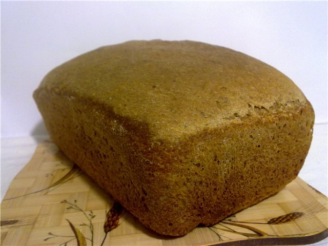 Ukrán 40% -ban hámozott kenyér