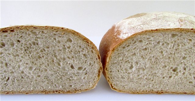 לחם אזרחי לפי GOST (תנור)