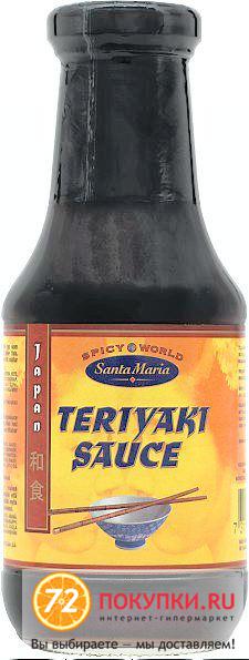 Chicken with teriyaki sauce