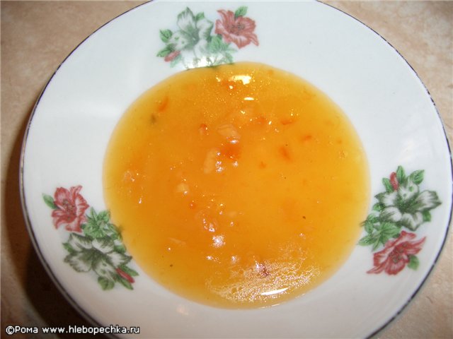 Wieprzowina z sosem pomarańczowym