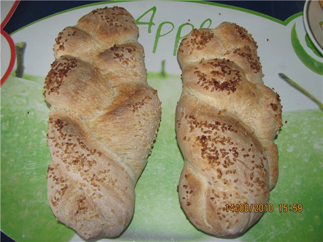 Chleb z dojrzałego ciasta (piekarnik)