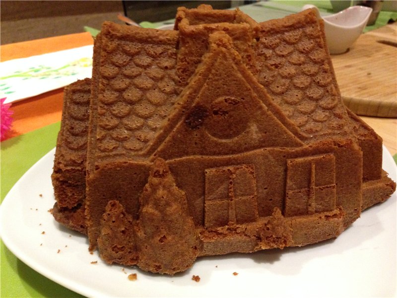 Cupcake Gingerbread House
