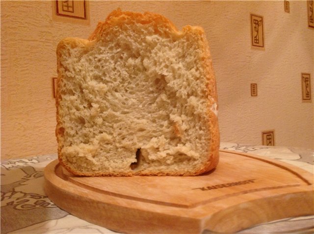 בורק. לחם לבן תוצרת בית