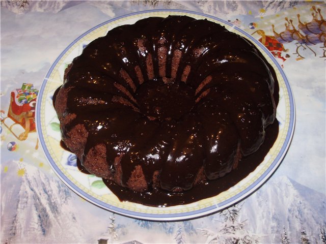 עוגת שוקולד רזה