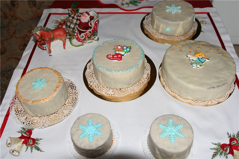 Cupcake natalizio inglese