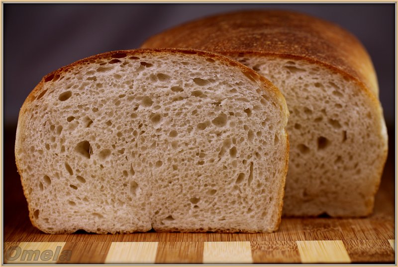 לחם טוסטים מחיטה עם תסיסת בייקון Sekowa