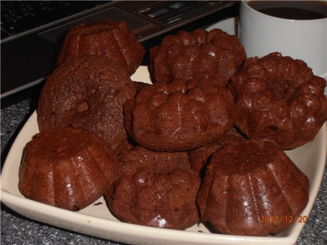 Truffle muffins