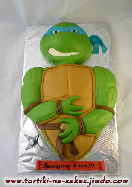 Tizenéves mutáns ninja teknős torták