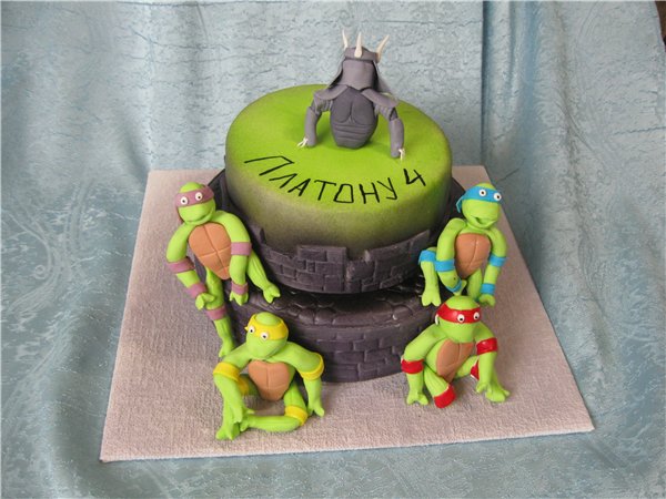 Teenage Mutant Ninja Turtles torták