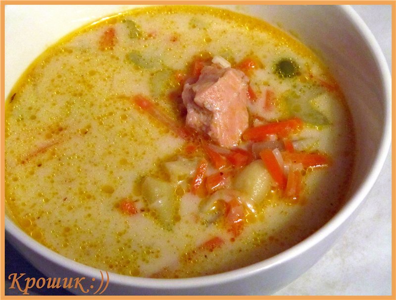 Swedish fish soup
